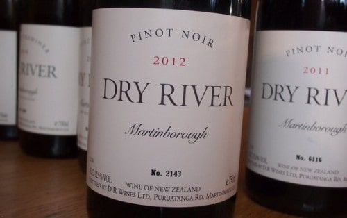 Dry River Pinot Noir  