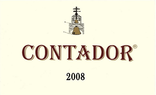 Этикетка вина Контадор