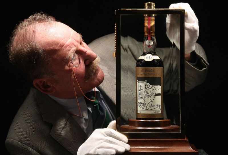 Аукционный виски Macallan 60 лет