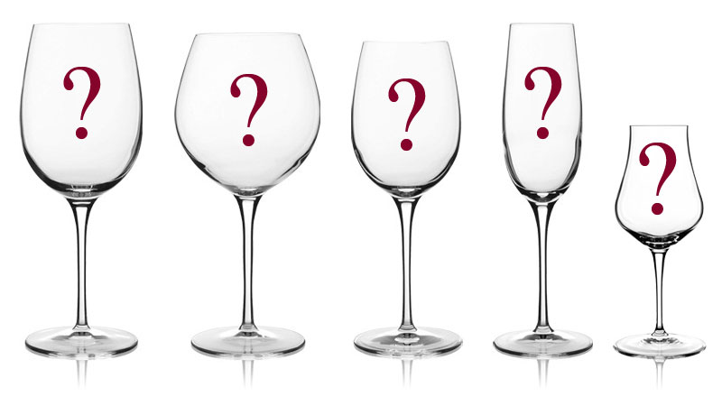Выбора бокала для вина